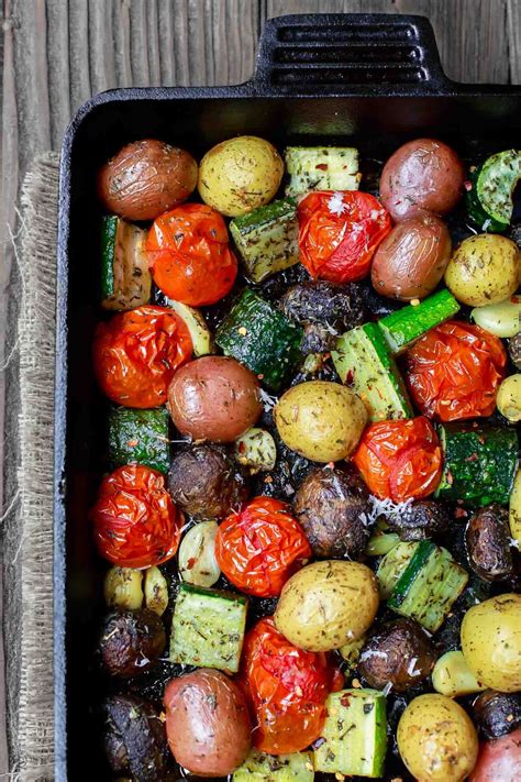 All-star recipe for Italian Oven Roasted Vegetables! Simple to prepare ...