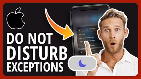 [2023👍] Do Not Disturb Exceptions On iPhone: How To Create Process ...