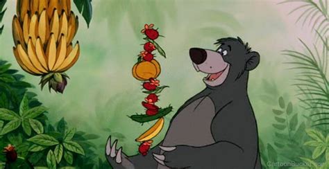 Baloo Looking At Bananas