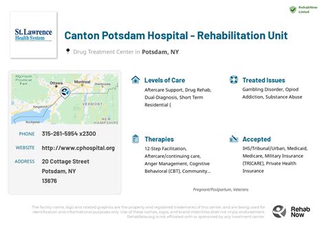 Canton Potsdam Hospital - Rehabilitation Unit • New York