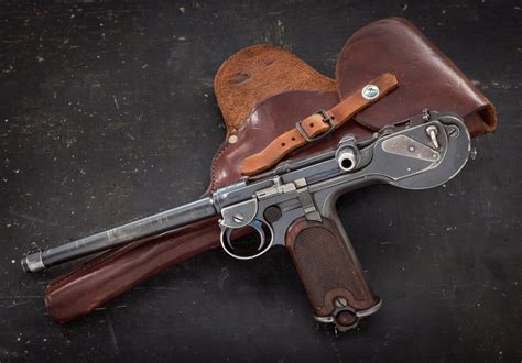 Rare Borchardt Model 1893 Semi-Automatic Pistol