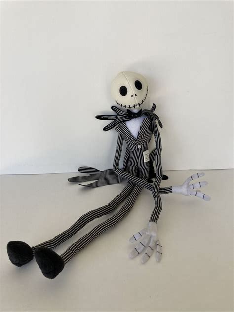 NECA Nightmare Before Christmas Jack Skellington 18" Poseable Plush Doll Figure | eBay in 2021 ...