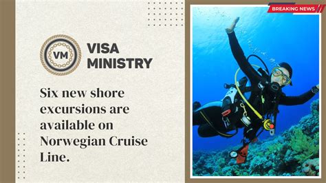 Six new shore excursions are available on Norwegian Cruise Line.