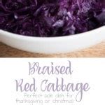 Braised Red Cabbage Recipe | Elephantastic Vegan