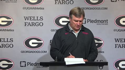 Kirby Smart Press Conference Prior to Tennessee vs Georgia - Sports ...