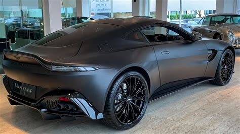 New 2022 Aston Martin Vantage | Jet Black - YouTube