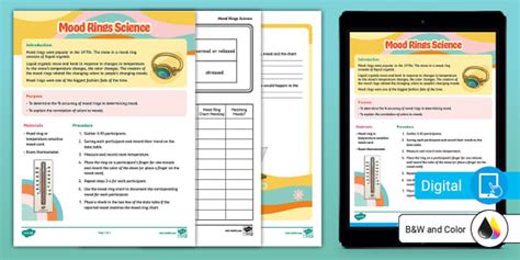 Mood Ring | Science Teaching Resource | Twinkl USA - Twinkl