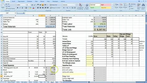 Job Costing Spreadsheet Excel Google Spreadshee free job costing excel spreadsheet. construction ...