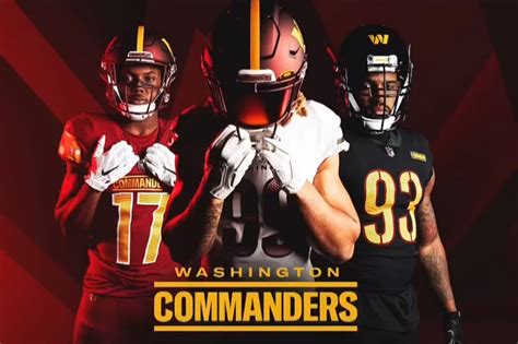 Washington Football Team reveals new name: Washington Commanders - WTOP ...