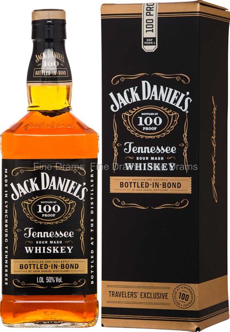 Jack Daniel's Bottled-in-Bond Tennessee Whiskey (1 Liter)