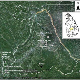 Study area Locations of active landslide areas were identified from ...