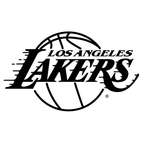 🥇 Vinilos y pegatinas baloncesto los angeles lakers 🥇