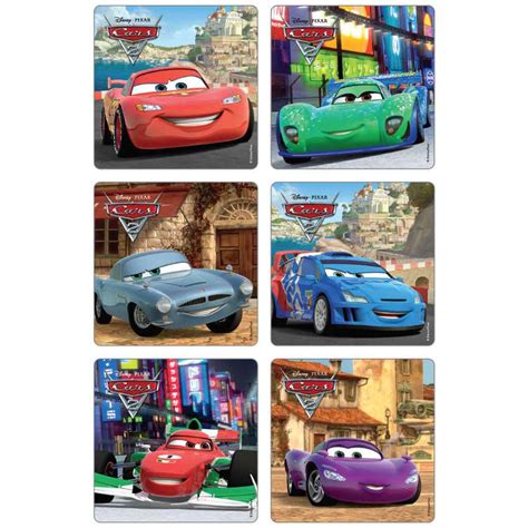 Disney Cars 2 Stickers