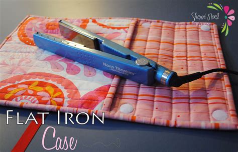 Sewing Tutorial ~ Curling Iron / Flat Iron Travel Case