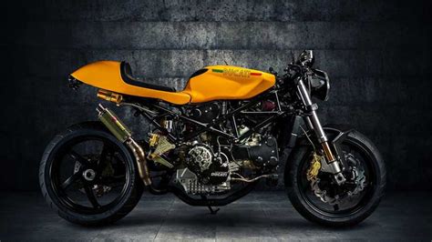 This Ducati ST4S Has Been Transformed Into An Aggressive Cafe Racer
