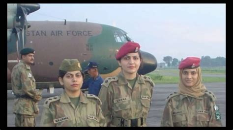 females in Pakistan armed forces by Irfan's Training Zone - YouTube