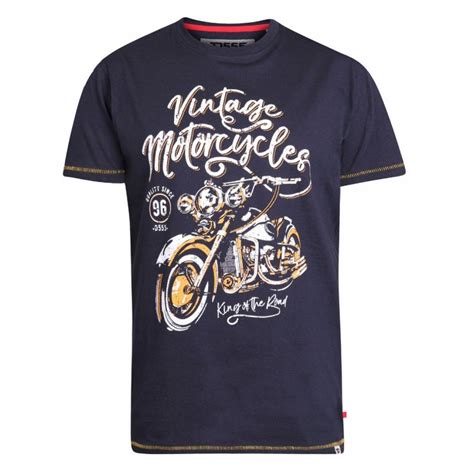 Duke-D555 Vintage Motorcycle Printed Fashion T-Shirt - Clothing from ...