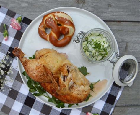 Most Popular Oktoberfest Food: Wiesnhendl/Backhendl Whole Roasted ...