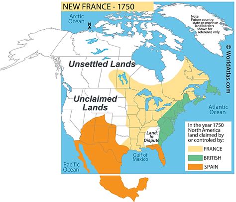 French Settlers In North America