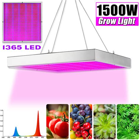 1500w led aluminum grow light kits full spectrum for indoor plants home ...