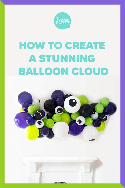 How to put your balloon cloud together | Balloon clouds, Balloons, Diy ...