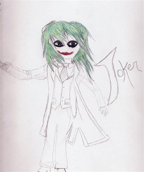 Joker- Girl by Sarah3ddepp on DeviantArt