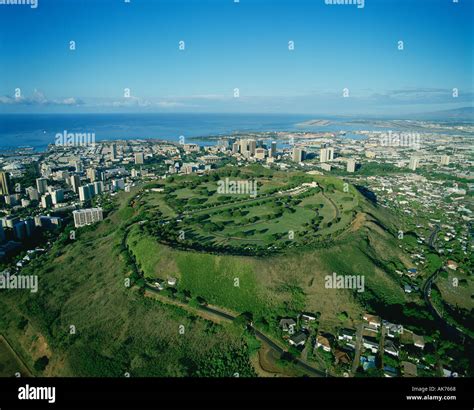 Punchbowl National Monument Oahu Hawaii Stock Photo: 1275495 - Alamy