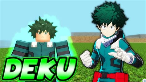 BECOMING IZUKU MIDORIYA/DEKU IN NINDO RPG: BEYOND!! | Roblox - YouTube