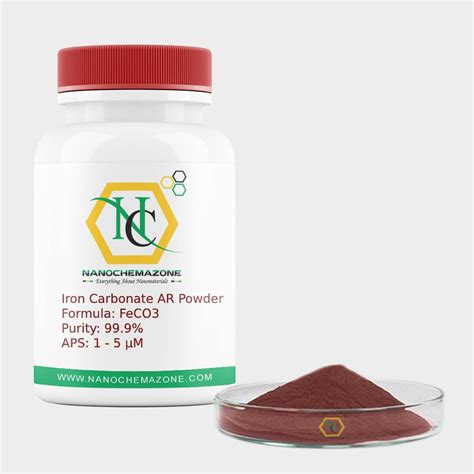 Iron Carbonate AR Powder | Low Price $45 | Nanochemazone