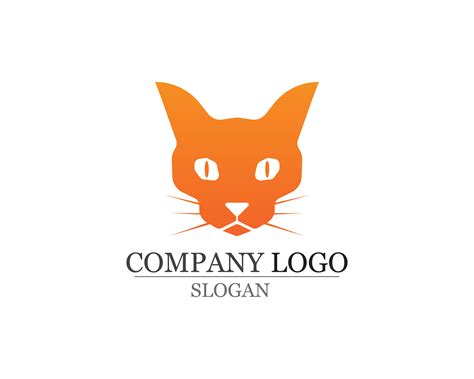 Cat and Dog vector silhouettes logo template 614939 Vector Art at Vecteezy