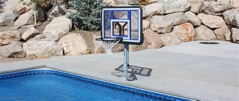 QuikFire Pool Basketball Hoop - SwimShape