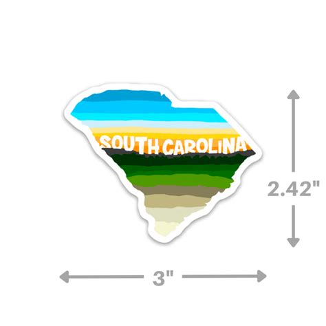 South Carolina - Sticker