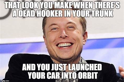 The reason why Elon Musk launched a car into orbit - Meme by Peebee ...