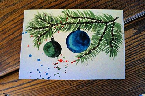 Watercolor Christmas Tree Cards at GetDrawings | Free download