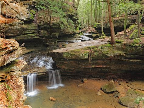 Hocking Hills State Park, an Ohio State Park located near Logan ...