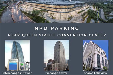 Parking near Queen Sirikit National Convention Center | Thailand ...