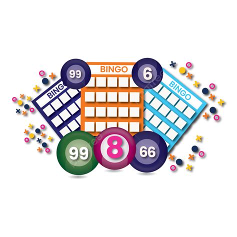 Lottery Ticket Clipart Hd PNG, Bingo Lottery Games Balls And Ticket Transparent Background ...
