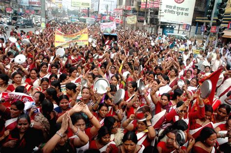 Anganwadi workers' demonstration