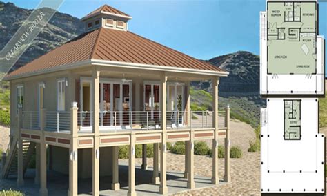 Beach House Plans On Stilts - House Decor Concept Ideas