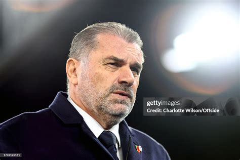 Tottenham Hotspur manager Ange Postecoglou during the Premier League ...