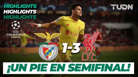 Highlights | Benfica 1-3 Liverpool | UEFA Champions League 2022 - 4tos ...