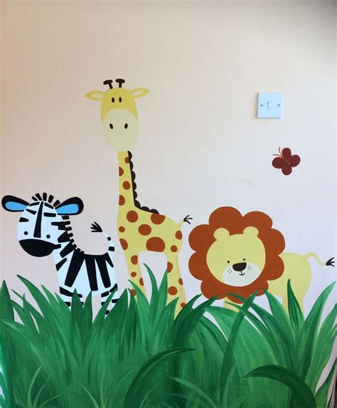 Jungle Mural | Jungle mural, Wall murals painted, Jungle wall mural