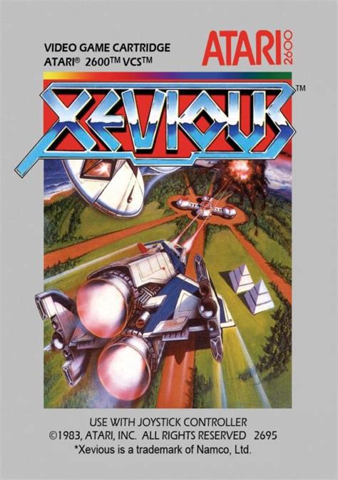 Xevious (Atari) ROM Free Download for Atari 2600 - ConsoleRoms