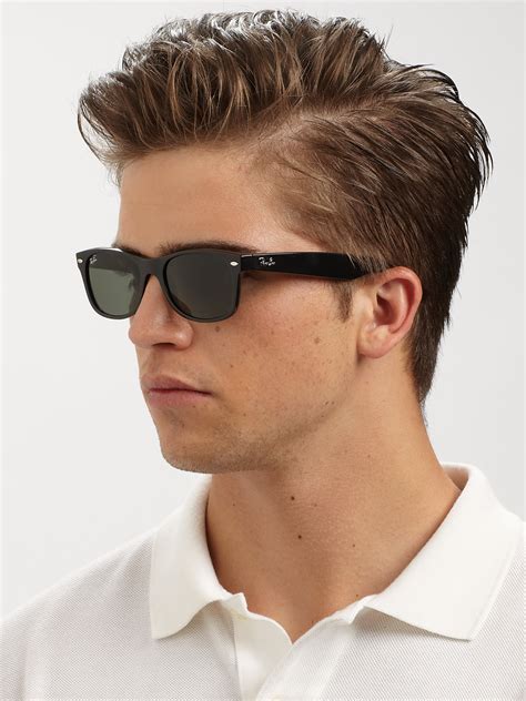 Ray-Ban New Wayfarer Sunglasses in Black for Men - Lyst