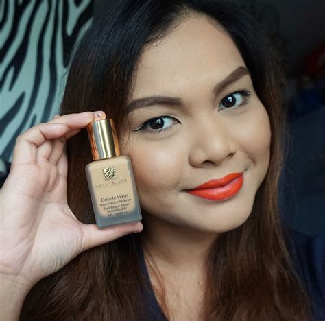 Estee Lauder Double Wear Stay In Place Makeup in Tawny 3W1 Review (With Youtube Video) + Swatch ...