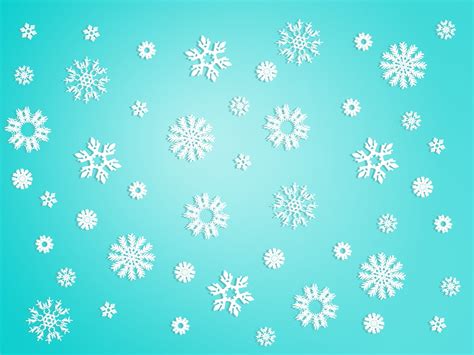 Snowflake Background Icy Blue Free Stock Photo - Public Domain Pictures