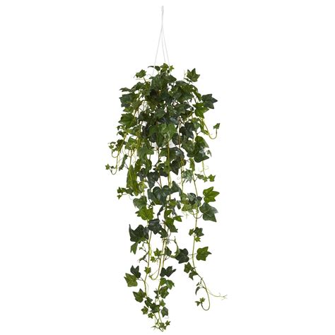 English Ivy Hanging Basket Artificial Plant | Nearly Natural