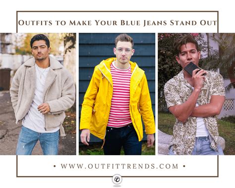 Men Outfits with Blue Jeans | 45 Ways to Style Blue Jeans
