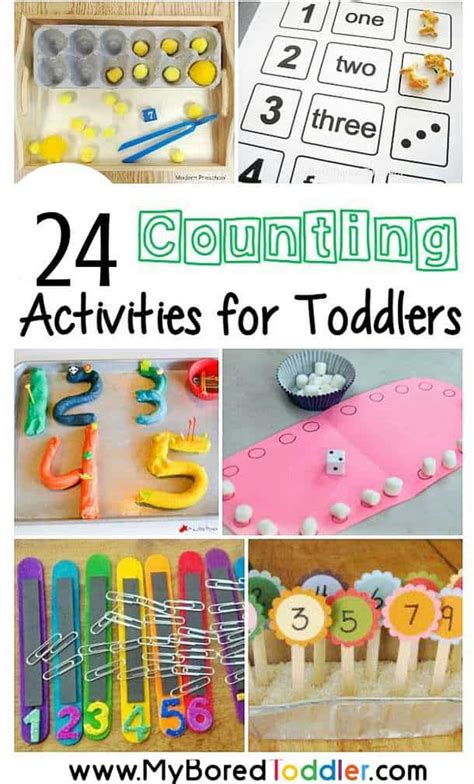 Toddler Counting Activities - My Bored Toddler