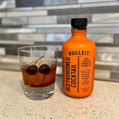 Bulleit Old Fashioned Cocktail - Burlesque Moms